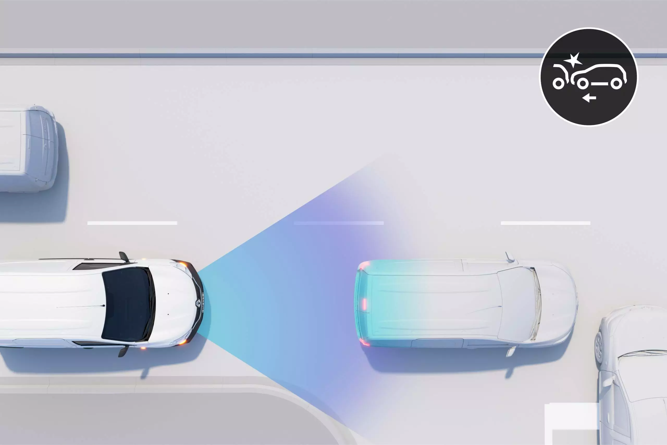 Renault Kangoo Express: sensores al frenado de emergencia
